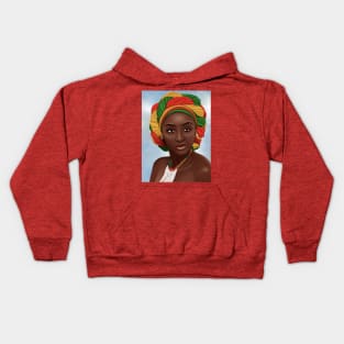 African Princess Kids Hoodie